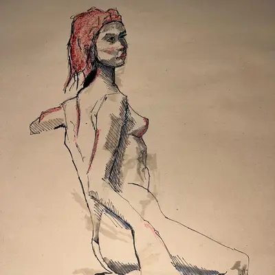 Live sketch, Model D.